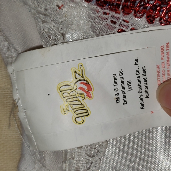 Kids Wizard of Oz Glitter Dorothy Costume- Wizard of Oz Size Small - Picture 7 of 9